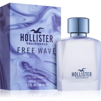 Hollister Free Wave Eau de Toilette pentru bărbați - imagine 3